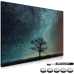 Navaris Tableau magnétique - Panneau mémo 60 x 40 cm avec aimants - Tableau Mural Design Nuit étoilée avec marqueur et kit... Navaris Tableau magnétique - Panneau mémo 60 x 40 cm avec aimants - Tableau Mural Design Nuit étoilée avec marqueur et kit...