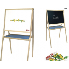 Jeujura - 8738-Tableau en Bois-Tableau Creatif en Bois