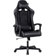 IntimaTe WM Heart Chaise Gaming Ergonomique, Fauteuil de Bureau Pivotant, Dossier Haut, Siege Gamer avec Appui-tête et Sou...