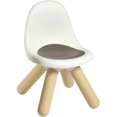Smoby - Kid Chaise - Mobilier pour Enfant - Dès 18 Mois - Intérieur et Extérieur - 880113 Gris/Beige