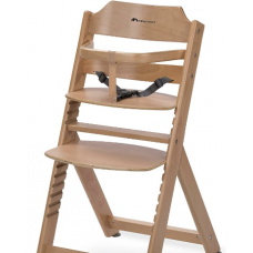 Bebeconfort Timba Basic, Chaise Adaptable en Bois, Hauteur Réglable, 6 mois à 10 ans, Jusqu'à 30 kg, Basic Natural Wood