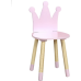 HOME DECO KIDS HD6922 Chaise Couronne Rose Enfant Chambre Mobilier Decoration Meuble, Bois-PIN, 28 x 27 x 54 HOME DECO KIDS HD6922 Chaise Couronne Rose Enfant Chambre Mobilier Decoration Meuble, Bois-PIN, 28 x 27 x 54